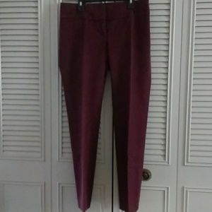 LOFT Maroon Jeans